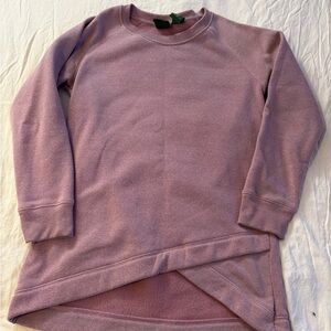 Mauve Crewneck Pullover Sweatshirt